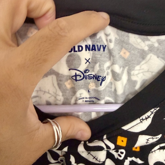 Disneys Nightmare Before Christmas Pajama Set with flip flops! - Picture 2 of 4